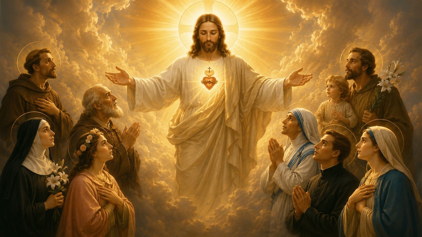 Por que os católicos pedem a intercessão dos santos?